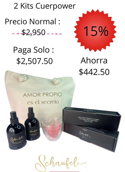 2 Kits Cuerpower con 15% de DESCUENTO y Envío GRATIS!!!