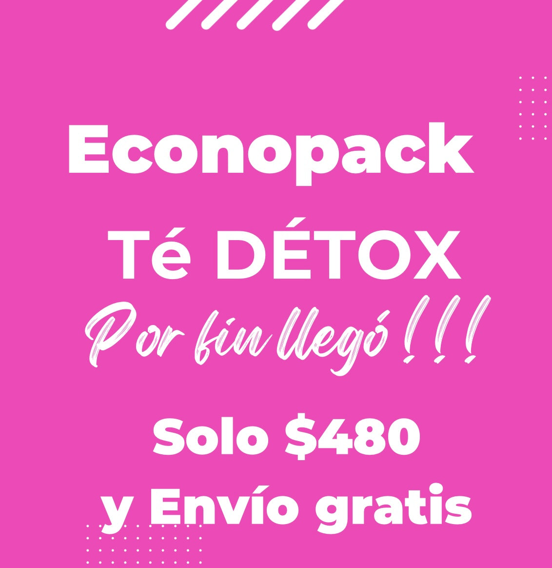 Econopack Té DÉTOX !!!