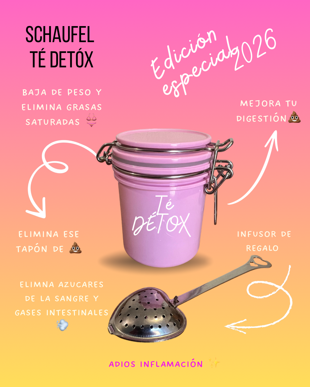 Schaufel Té DÉTOX 💩✨🌿