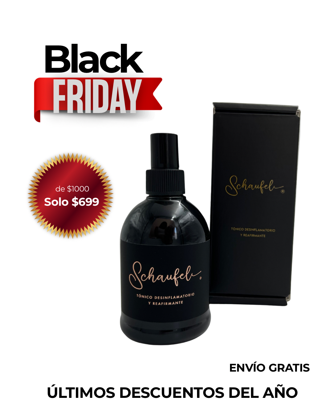 Tónico Desinflamatorio y Tonificante para mujer Envío GRATIS